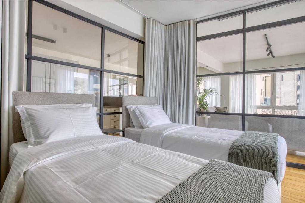 Apartamento Sunny Luxury Loft,Stunning Acropolis View, Jacuzzi Atenas Exterior foto