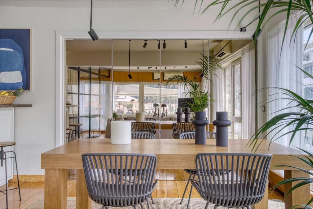 Apartamento Sunny Luxury Loft,Stunning Acropolis View, Jacuzzi Atenas Exterior foto