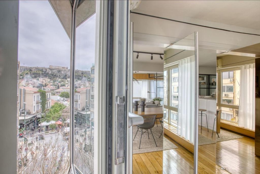 Apartamento Sunny Luxury Loft,Stunning Acropolis View, Jacuzzi Atenas Exterior foto
